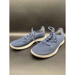 Allbirds Tree Runners Trim M9 Blue Wool Insole Sneakers Men's US 9